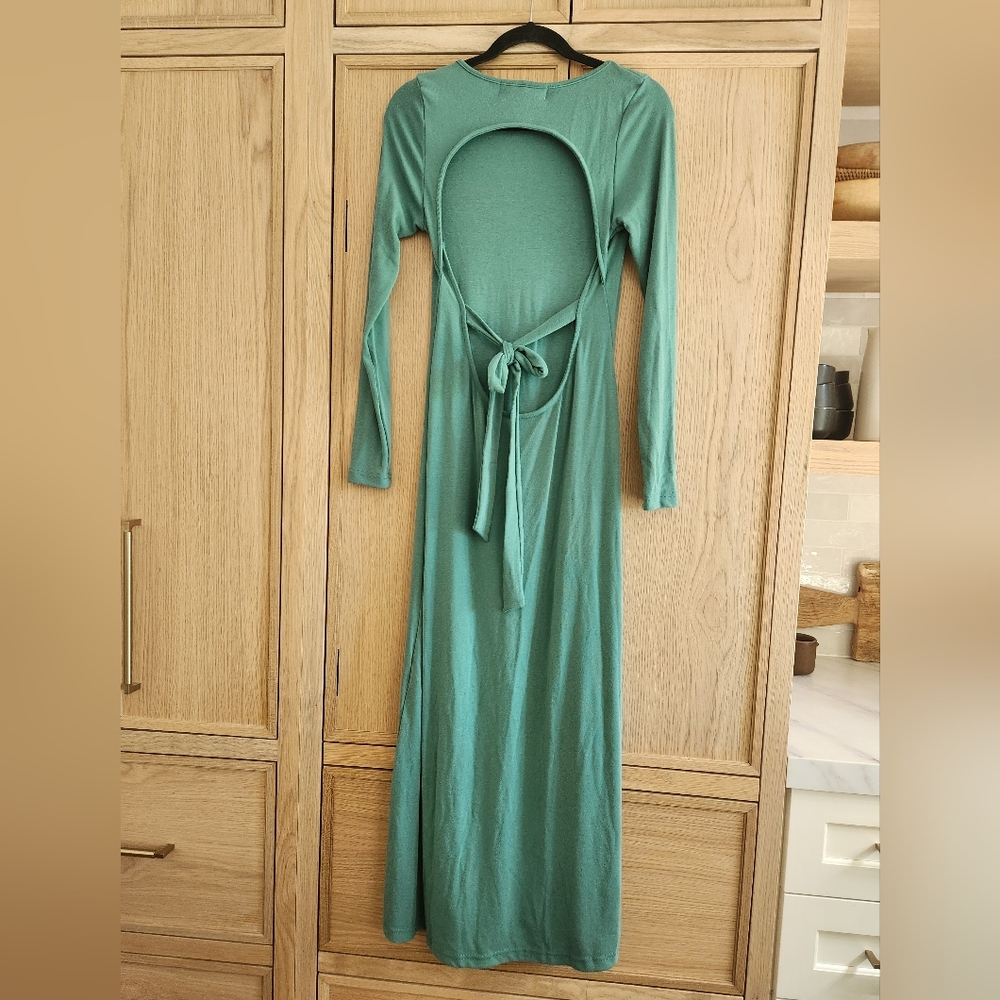 NEW Free People Beach Aubre open back Maxi‎ dress